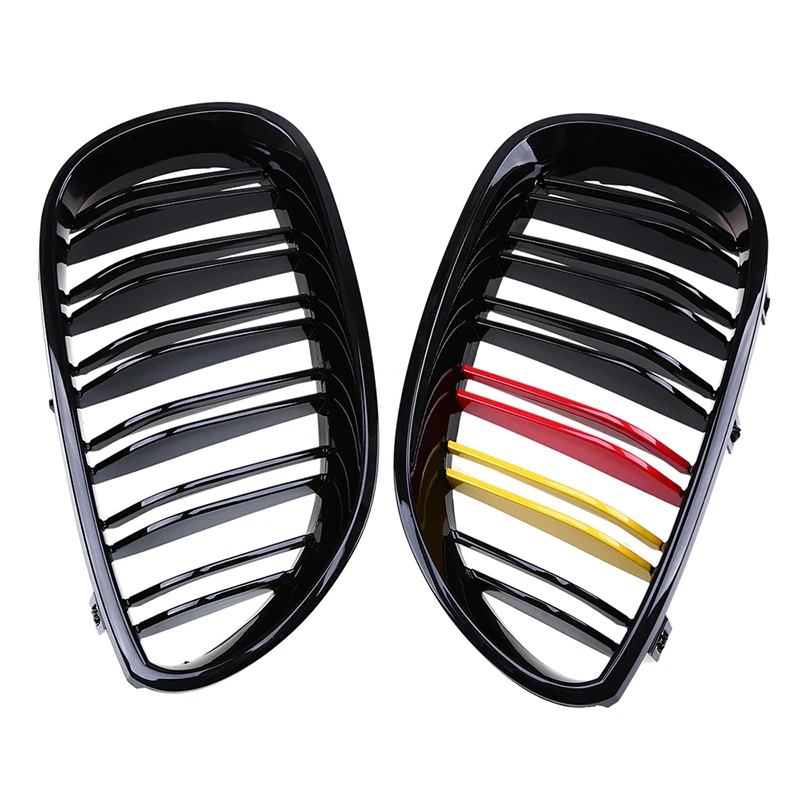 1 пара передняя решетка радиатора BMW 5 Series E60/E61 M5 2004 2011|grill for bmw|kidney grillfront grille bmw |