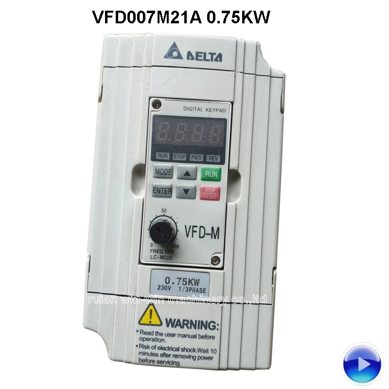 VFD007M21A VFD M 0.75KW 2HP 230v преобразователь частоты для пленки дуя машина по производству