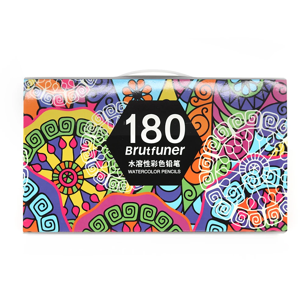 

Профессиональный 180 цветов акварельный карандаш деревянные мягкие водорастворимые цветные карандаши для эскиза окраски товары для рукоде...