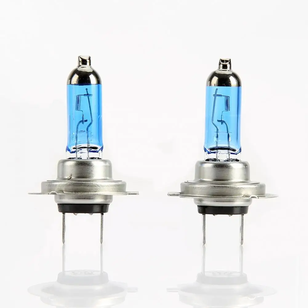 

2 шт., супер яркие галогенные лампы H7 4300K 100W 12V