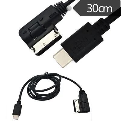USB 3 1 type C для медиа в AMI MDI Кабель зарядного устройства Шнур VW AUDI Q5 Q7