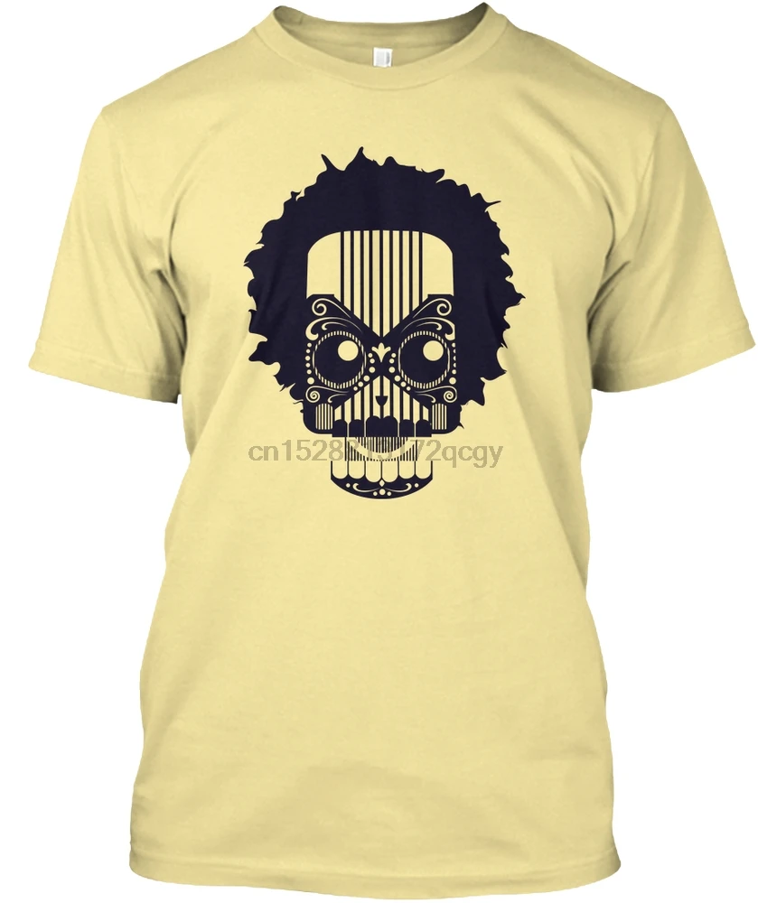 Мужская футболка афро череп забавная Футболка женская футболка|Мужские