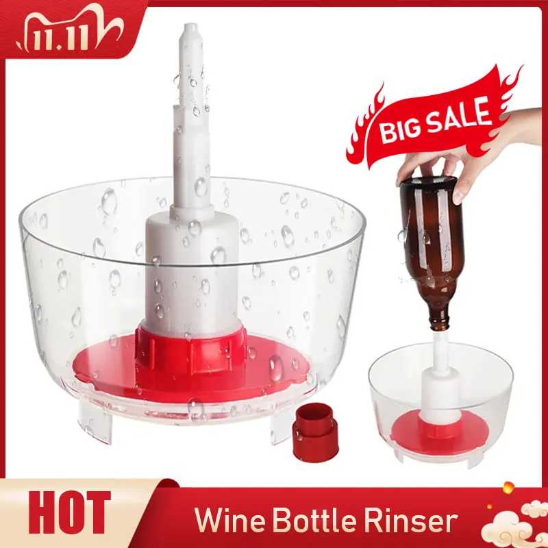 

Beer Bottle Washer Wine Rinser Sterilizer Adapter For Home Brew Laboratory Bar Kitchen Bottle Cleaning Machine Tools Accessories