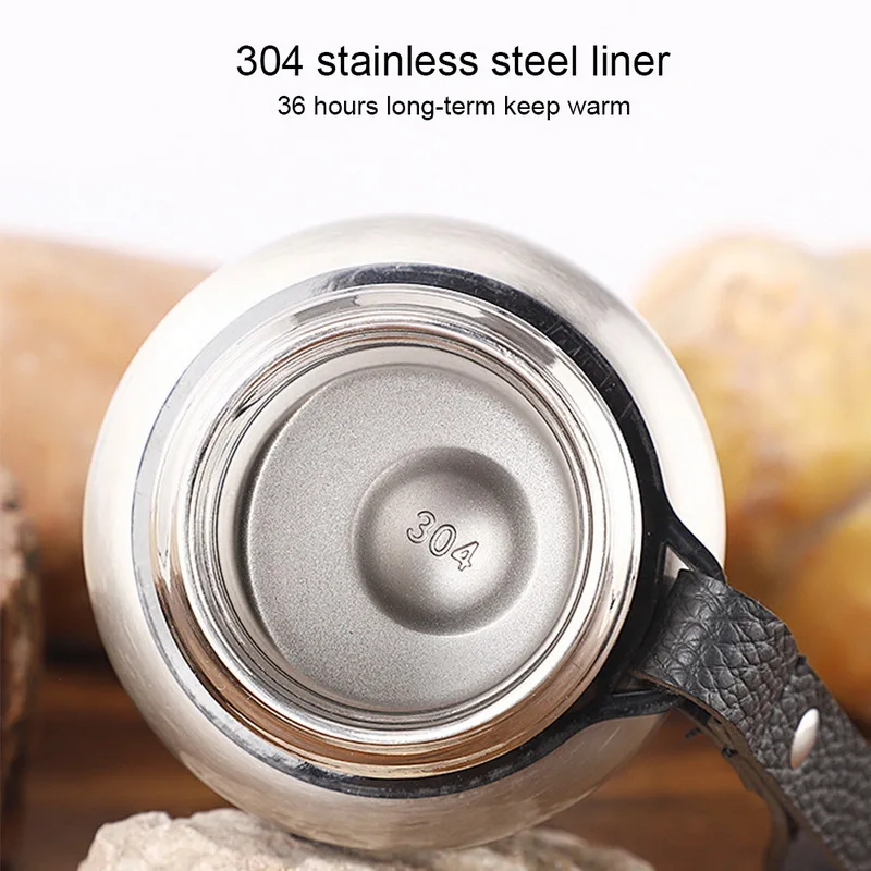 

500/750/1000/1500mlThermo For Tea 1 Liter Large Capacity Insulated Cup Portable Large Capacity Insulated Cup Military Style