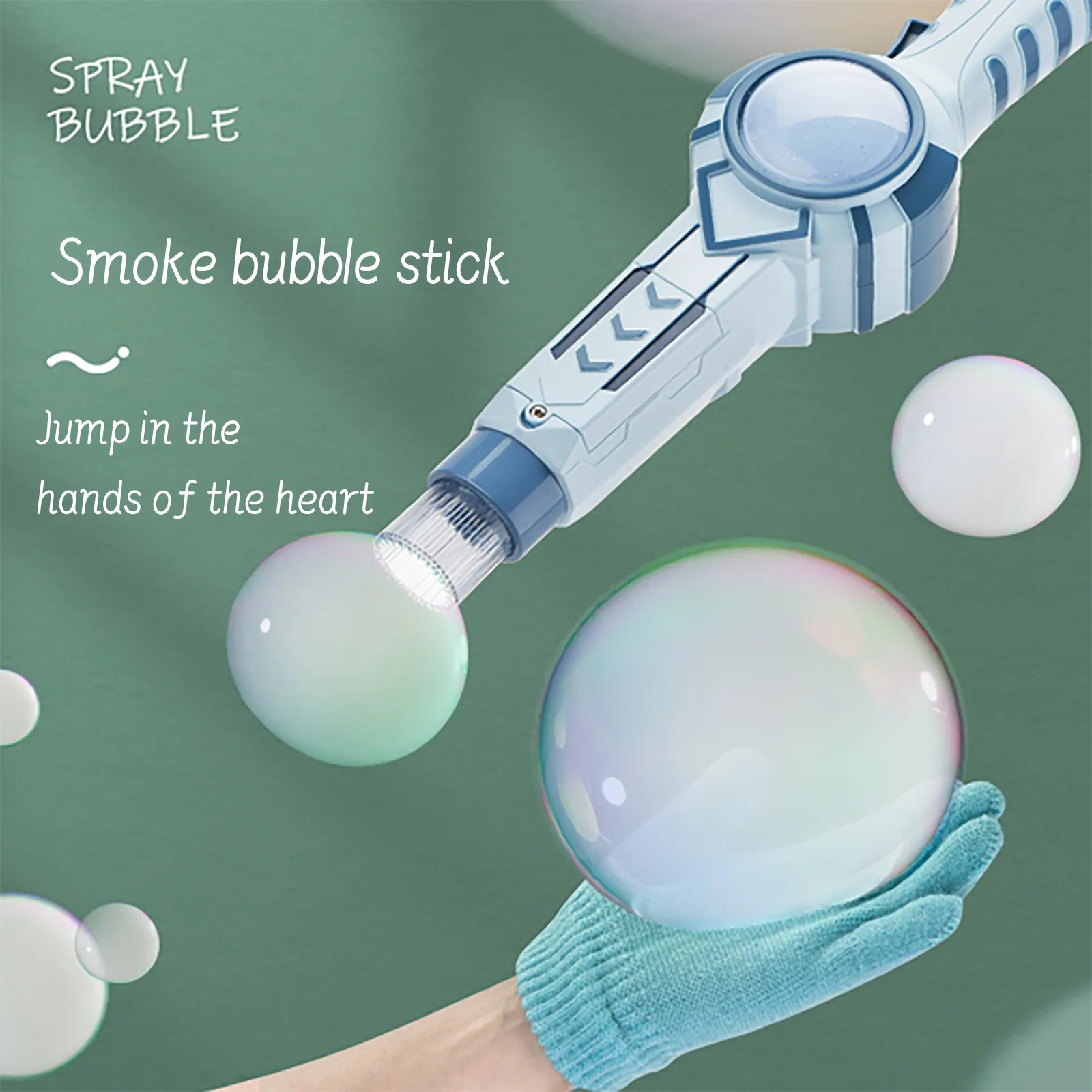 

Elastic Smoke Bubble Wand Girl Heart-shaped Bubble Machine Toy Blowing Children Toys Maker Gun With Mini Kids Outdoor Toy 70ml