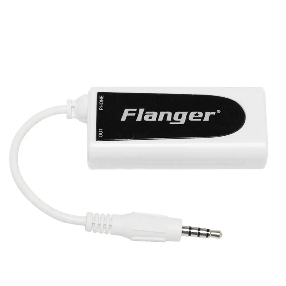 Flanger FC-21 Software Guitar Bass Effect Converter Adapter for Cell Phone IPhone IPad and Android | Спорт и развлечения