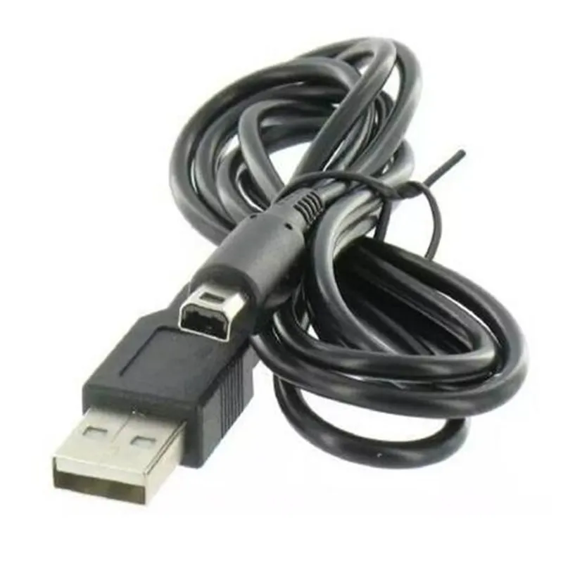 1.2m Data Sync Charge Charging Line USB Power Cable Cord Charger For Nintendo 3DS DSi NDSI XL LL 500pcs/lot