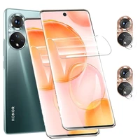 hydrogel film for xonor 50 pro soft curved film honor 50 60 se lite clear screen protector hidrogel honor50 pro camera films