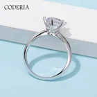 T Home классическое женское кольцо из муассанита с 6 крапанами, 18 К, белая Золотая Корона, 3 карата, обручальное кольцо для свадьбы, вечеринки, изысканный подарок, ювелирные изделия