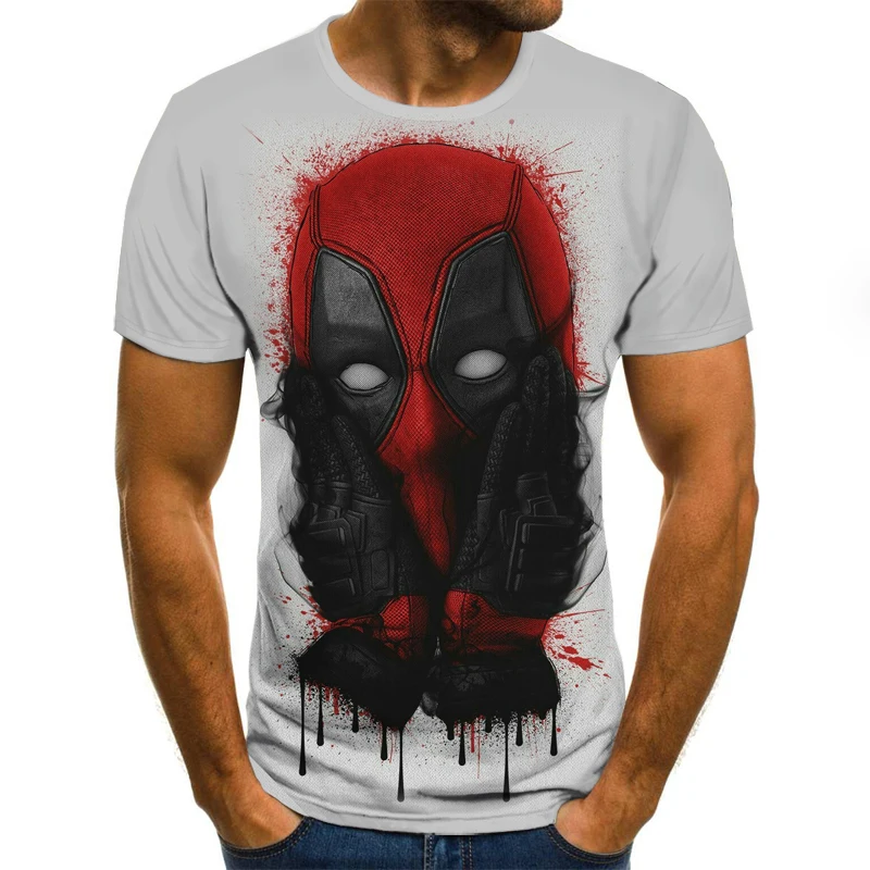 

Summer boutique 3D printing t-shirts HD animal print men's casual t-shirts children's fashion casual sports short sleeves