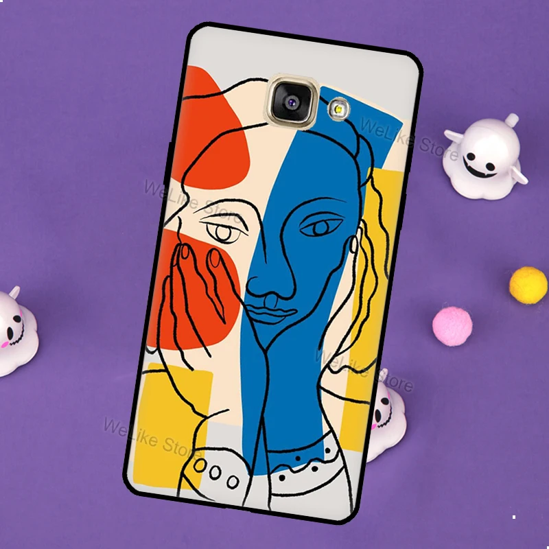Drawings Abstract Faces Sexy Women For Samsung J3 J5 J7 J1 2016 2017 J4 J6 A3 A5 A7 A9 A6 A8 Plus J8 J2 Core 2018 Phone Case | Мобильные