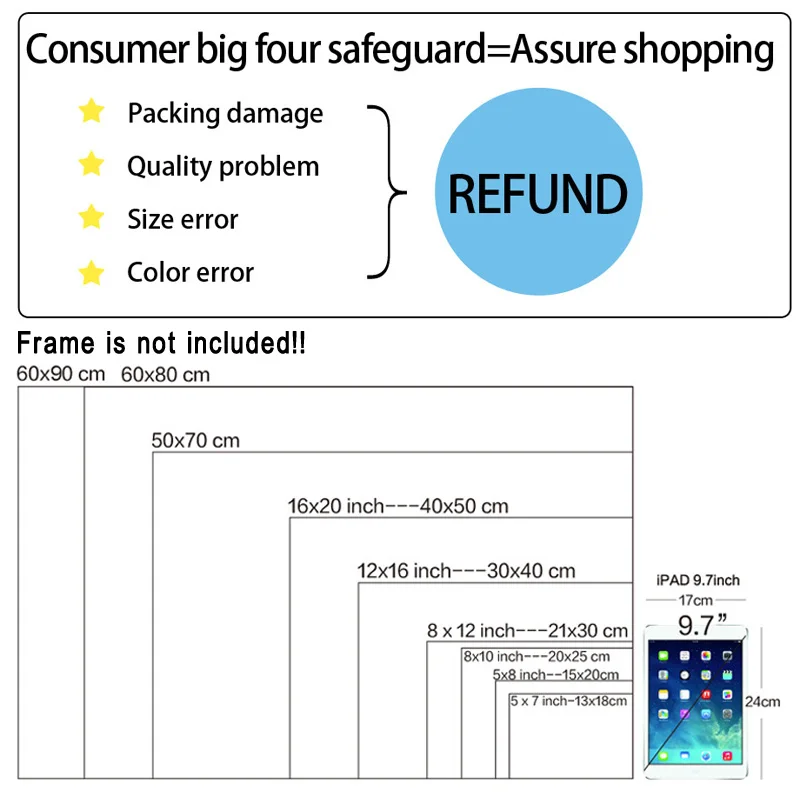 Аниме плакаты WTQ черного цвета для стрельбы по камню Манга Картина на холсте
