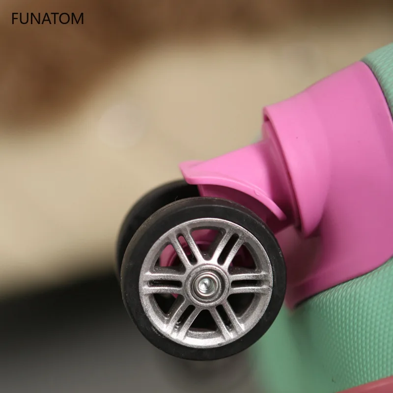 ABS + PC 20'པ дюймовый чемодан на колесиках багаж для путешествий переноски 28