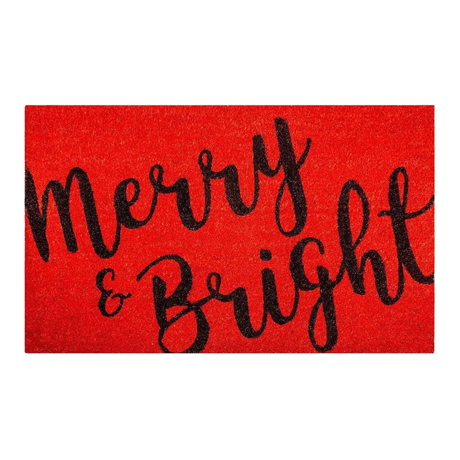 Напольный коврик фланелевый не скользящий для входной двери с надписью