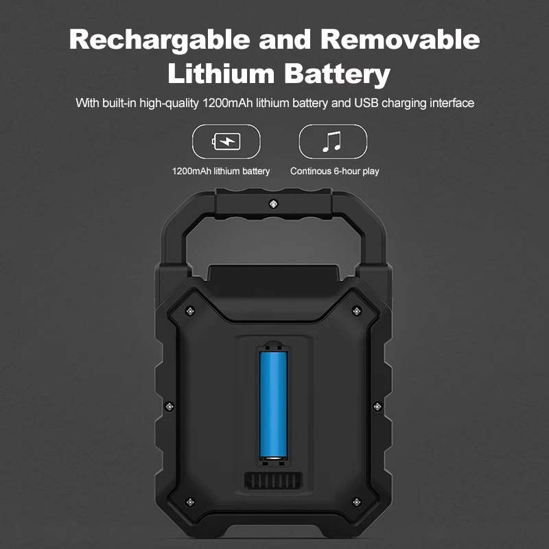 Портативный беспроводной Bluetooth динамик наружный сабвуфер Высокой Громкости Мини