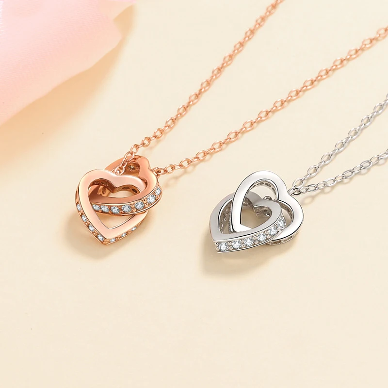 

Real Moissanite Pendant necklace 1CT 2CT 3CT Circular style Lab Diamond Pendant for Women Wedding Party Anniversary Gift