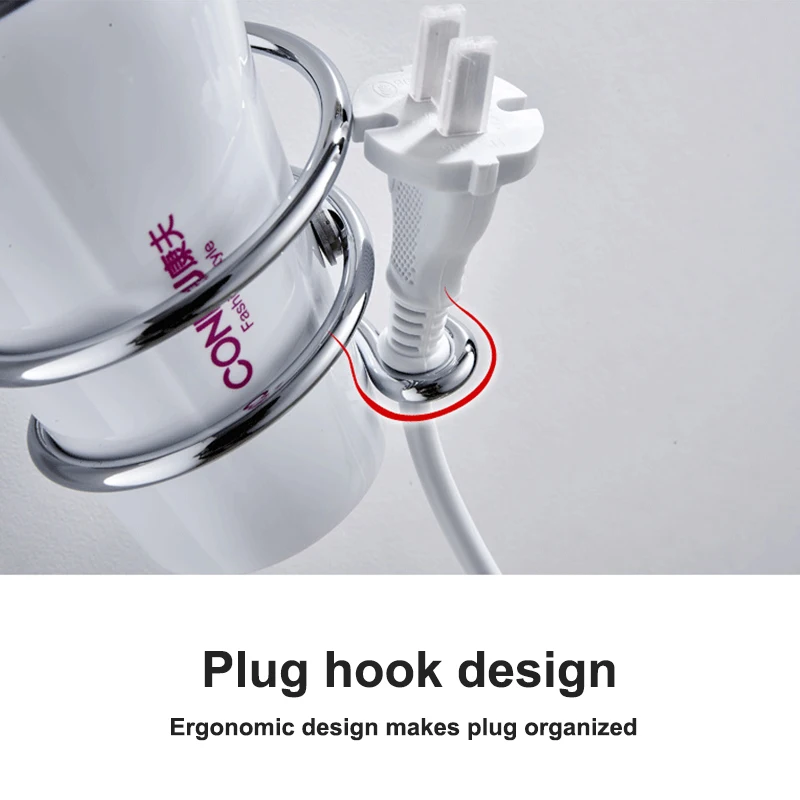 Держатель для фена аксессуары ванной комнаты вешалка Домашний Органайзер из