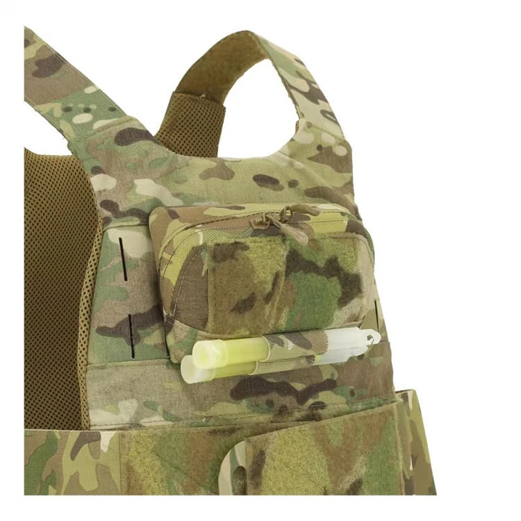 Outdoor Sports Tactical Vest Chest Extension Auxiliary Bag Sundry Bag Map Bag MC Original 500D Fabric