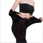 BS06 супер эластичные женские теплые однотонные колготки размера плюс Nylons дамские Чулки 80D карамельных цветов износостойкие колготки