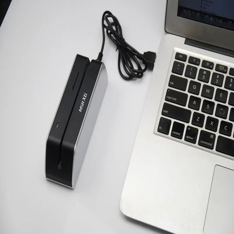 

MSR X6 USB Hot sale Card Reader Writer Compatible with msr206 msr605 msrx6 msr605X bluetooth