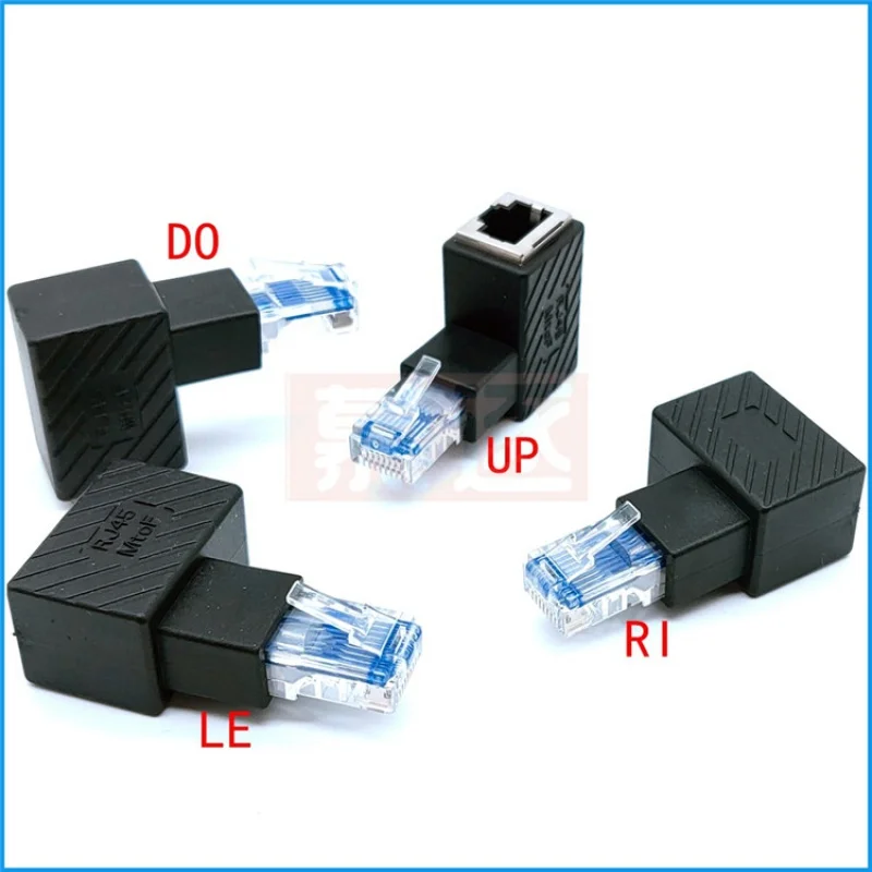 Вверх и вниз влево вправо под углом 90 градусов 8P8C FTP STP UTP Cat 5 6 7e RJ45 Lan Ethernet Сетевой