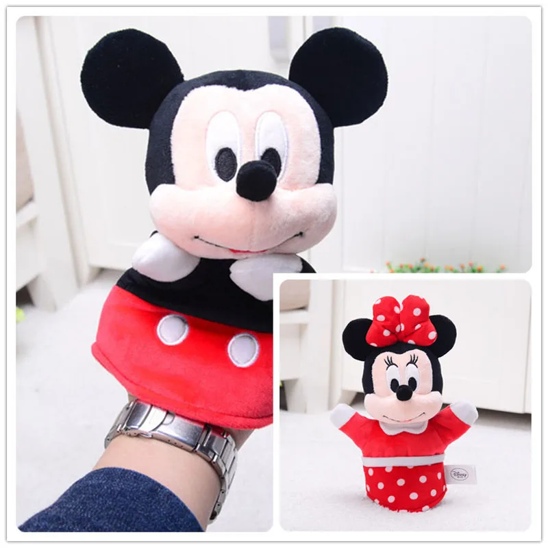 Дональд Дак Руфь мультфильм кукла на палец Микки и Минни Маус плюшевые куклы