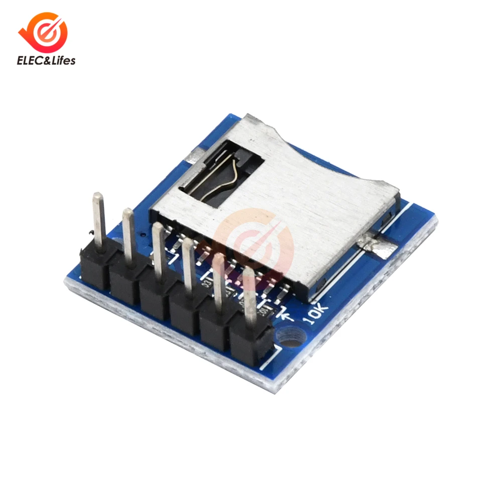 5Pcs Micro SD Storage Expansion Board module Mini TF Card Memory Shield Module With 6 Pins for Arduino ARM AVR | Инструменты