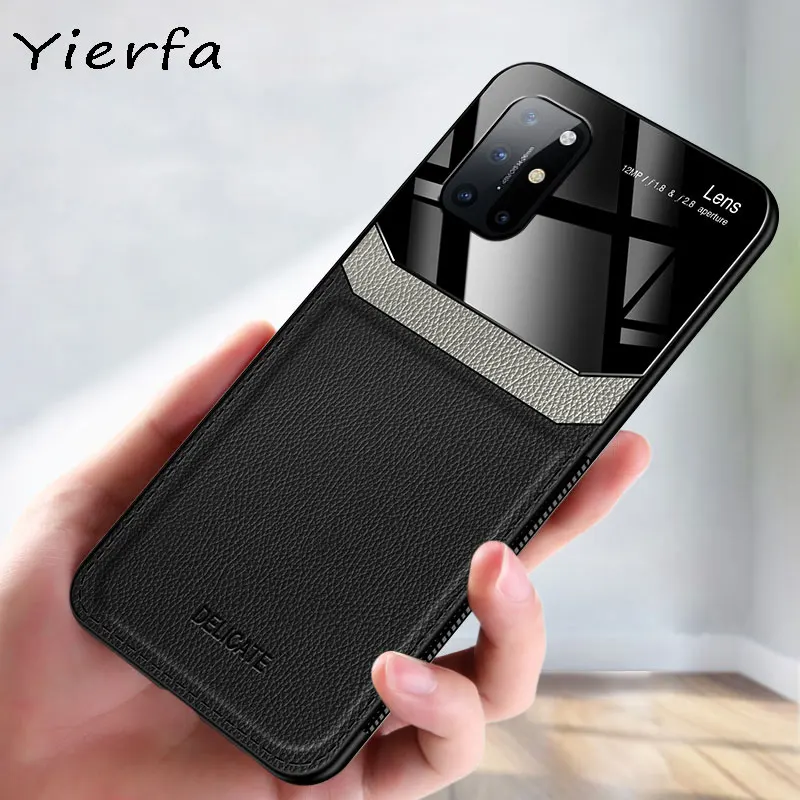 Чехлы 1 + 8 T для Oneplus чехол из искусственной кожи противоударные чехлы бамперы