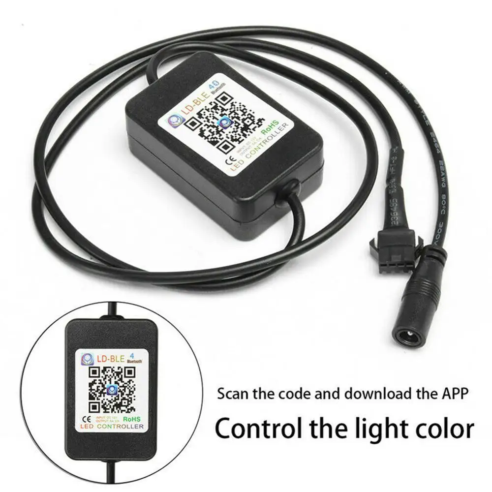 8 шт. светодиодные RGB подсветсветильник Беспроводная Bluetooth-лампа Rock для