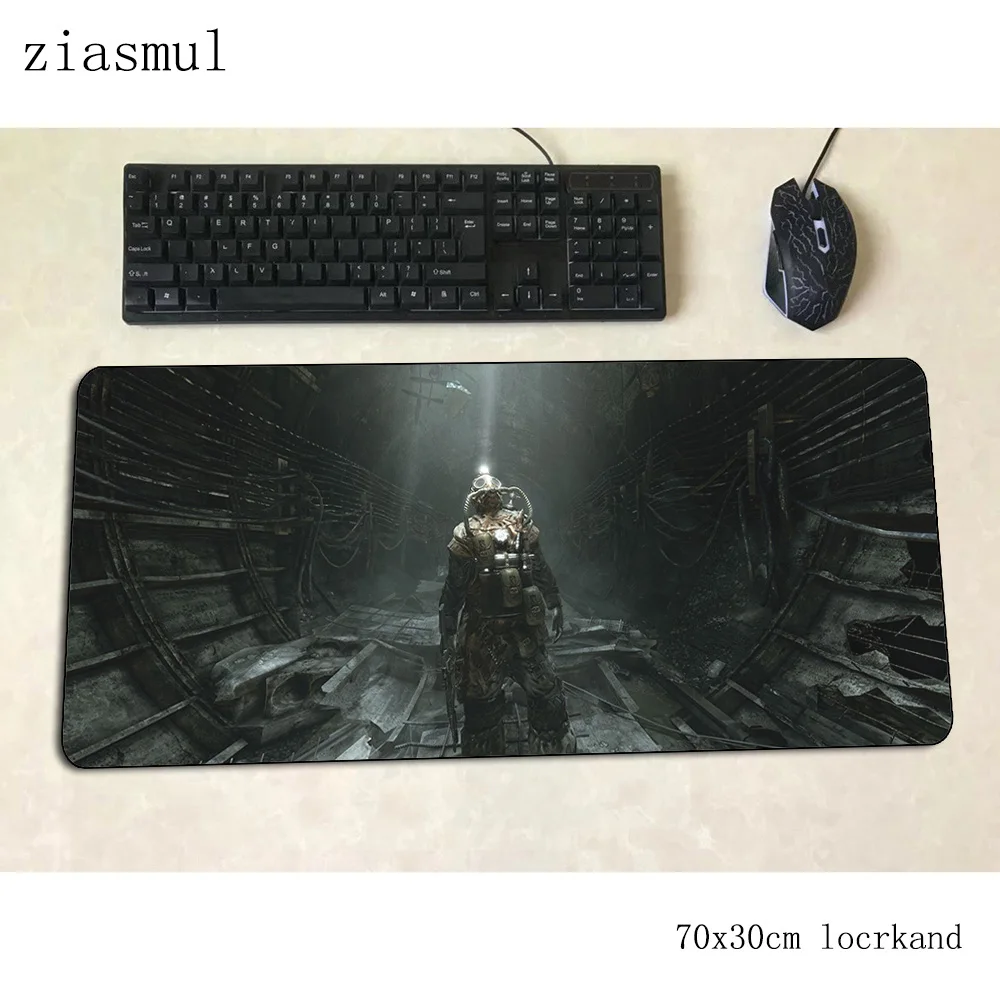 Игровой коврик для мыши metro 2033 locrkand 70x3 0 см игровой компьютерный Настольный