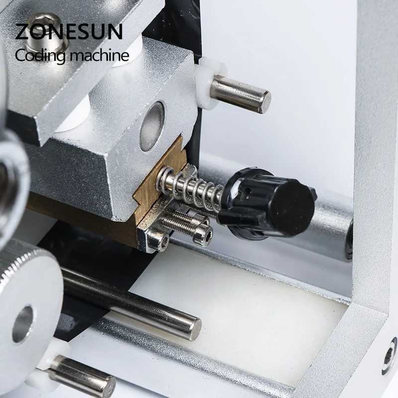 Ленточный принтер ZONESUN с датой истечения срока годности популярный ленточный
