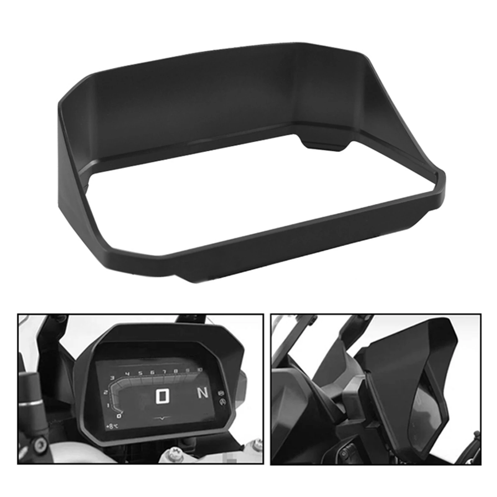 

Motorcycle Sun Visor Meter Cover Guard fit for BMW F750GS F850GS Black