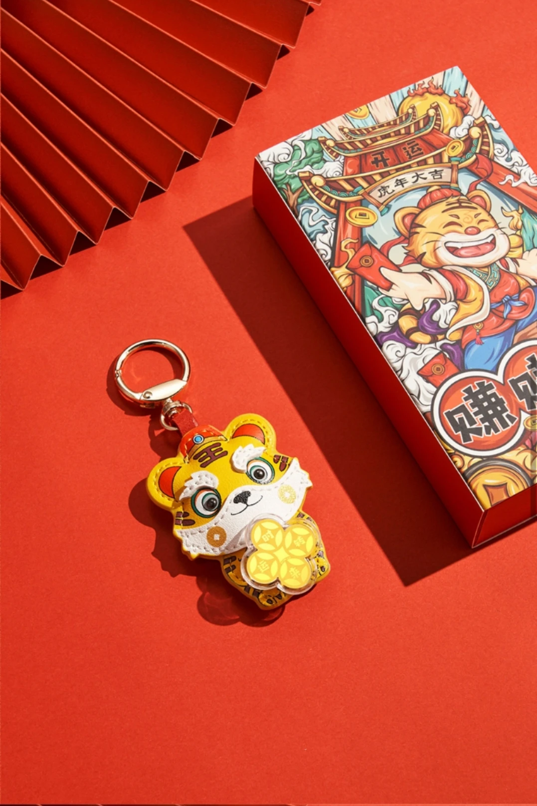 Новая мода au999 с кожаным тигровым украшением и подвесной пряжкой для всех сезонов