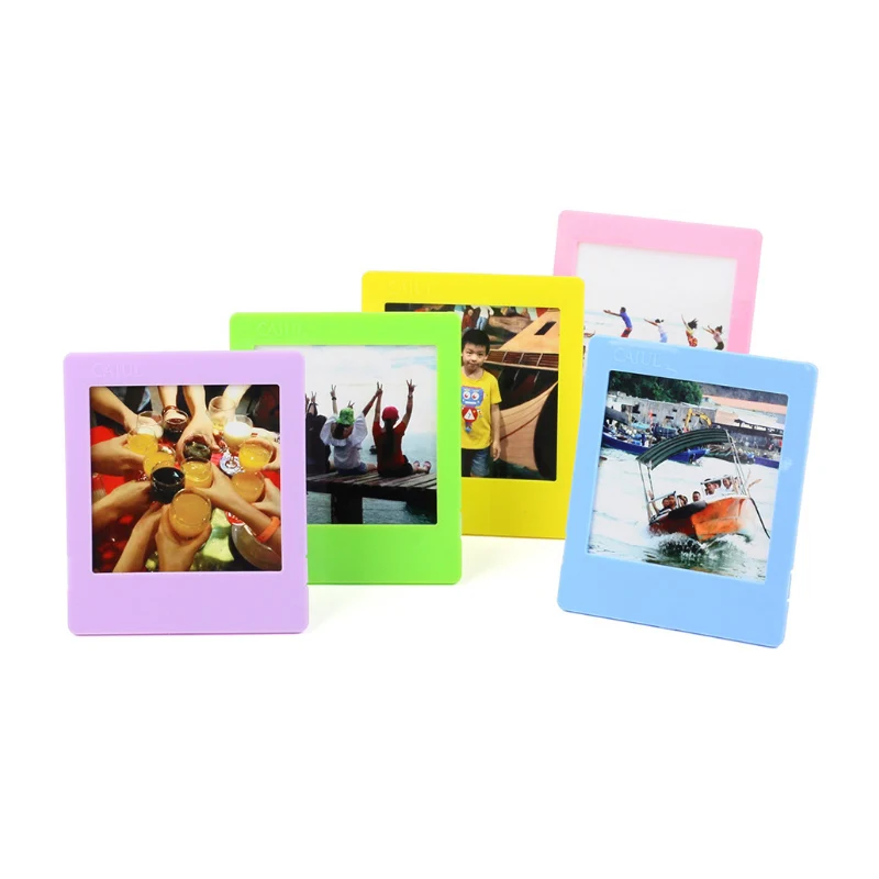 Подставка мини фоторамка для FujiFilm Instax Spuare SQ10 SQ20 SQ6 SP3 пленка домашний декор альбом защитный чехол фото сумка для хранения - Цвет: 5 Pcs Frame