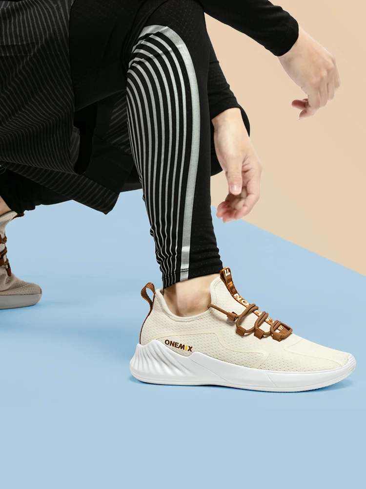 

ONEMIX Running Shoes Mens Trainers Walking Athletic Breathable Outdoor Sneakers Sports Gym Casual Shoes Zapatillas Hombre