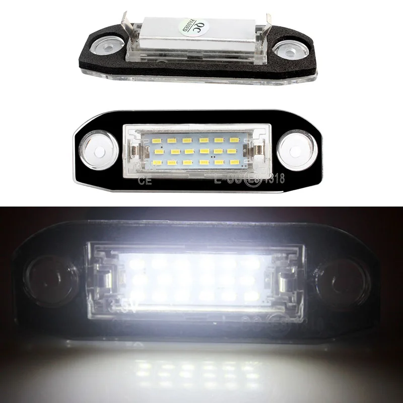 1 пара Автомобильный светодиодный номерной знак светильник набор для сборки