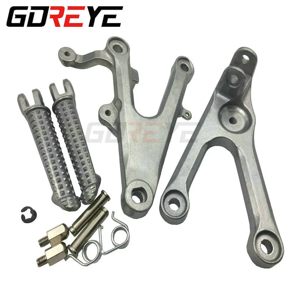 

Footrests Front Foot Pegs Pedals Rest footpegs For YAMAHA YZF R6 2003-2005 03 04 05 YZF R6S 2006-2010 06 07 08 09 10 Motorcycle