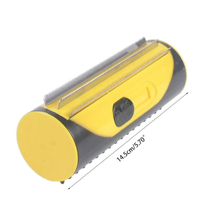 

Pet Hair Remover Roll Brush Cat Brush Massage Effect Topcoat Protection Fur Brush Remove Dog Cat and Other Animal Hair