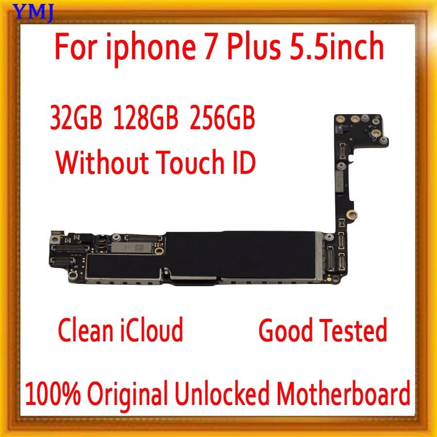 Материнская плата для iphone 7 plus 32 ГБ/128 ГБ/256 ГБ оригинальная разблокированная P