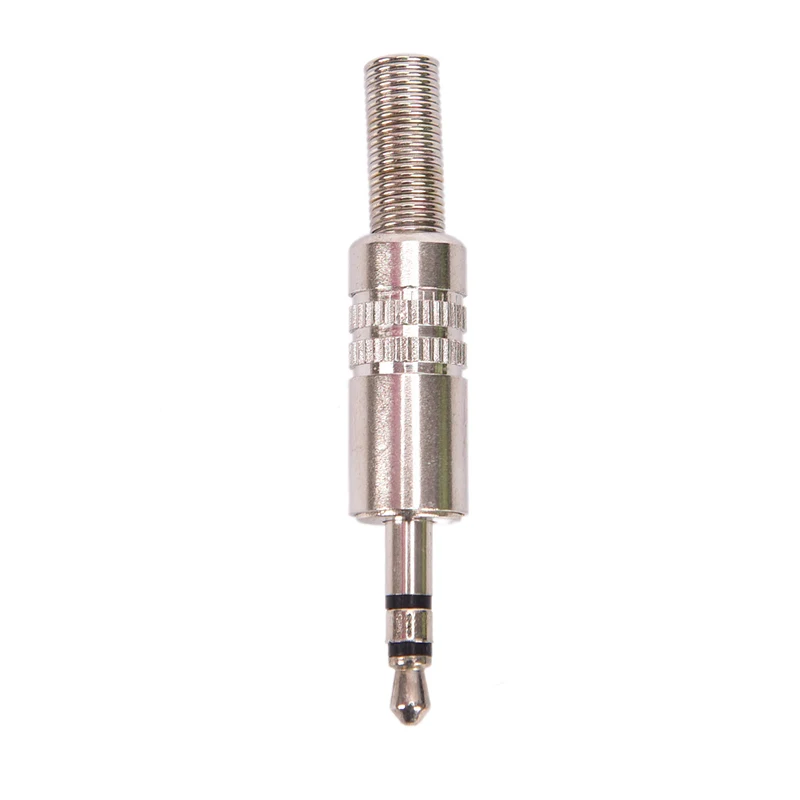 1/5*Replacement 3.5mm 3 Pole Male Repair Headphones Audio Jack Plug Connector Soldering For Most Earphone | Обустройство дома