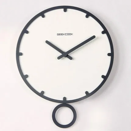 

Digital New Clock Watch Wall Clocks Home Decoration Simple Fashion Living Room Quartz Needle 40B096