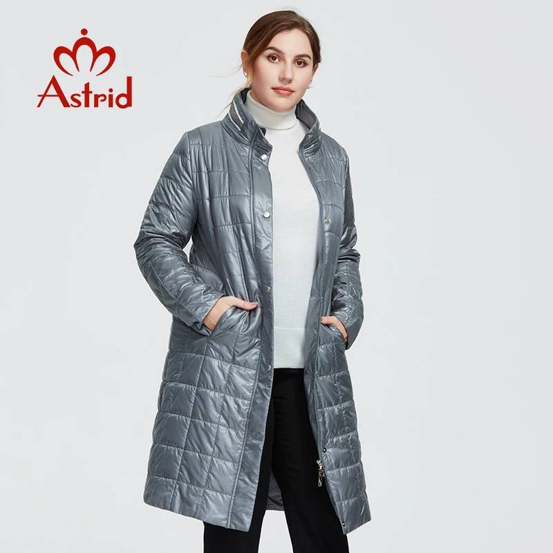 Astrid 2020 новое осенне зимнее женское пальто Женская ветрозащитная теплая длинная