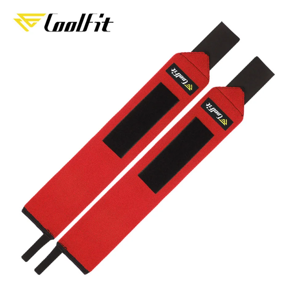 CoolFit 1 пара гимнастический фитнес тяжелая атлетика нарукавники Powerlifting браслет