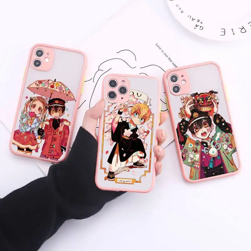 

Anime Jibaku Shounen Hanako kun Phone Case for iPhone 11 12 13 mini pro XS MAX 8 7 6 6S Plus X 5S SE 2020 XR case