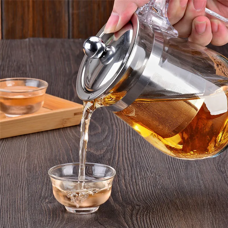 Topbaking термостойкий стеклянный чайный горшок китайский набор кунг-фу пуэр чайник