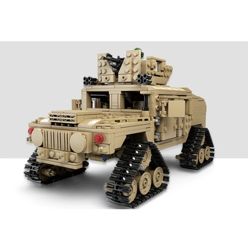 Конструктор Военный тематический танк M1A2 KY10000 1 Change 2 1463 шт.|Игрушечные кубики| |