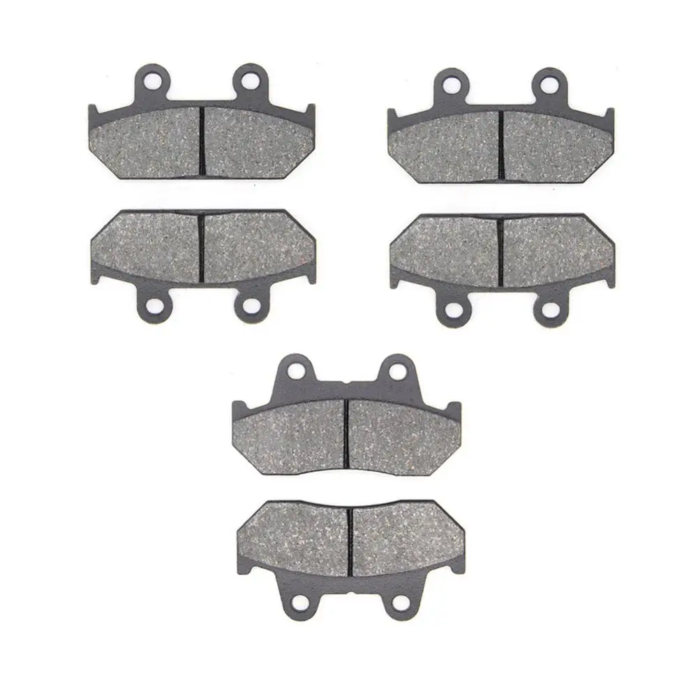 Передние и задние тормозные колодки для мотоцикла MEXITAL CBR 1000 F Hurricane (87-88) GL 1500 J/K/L/SE