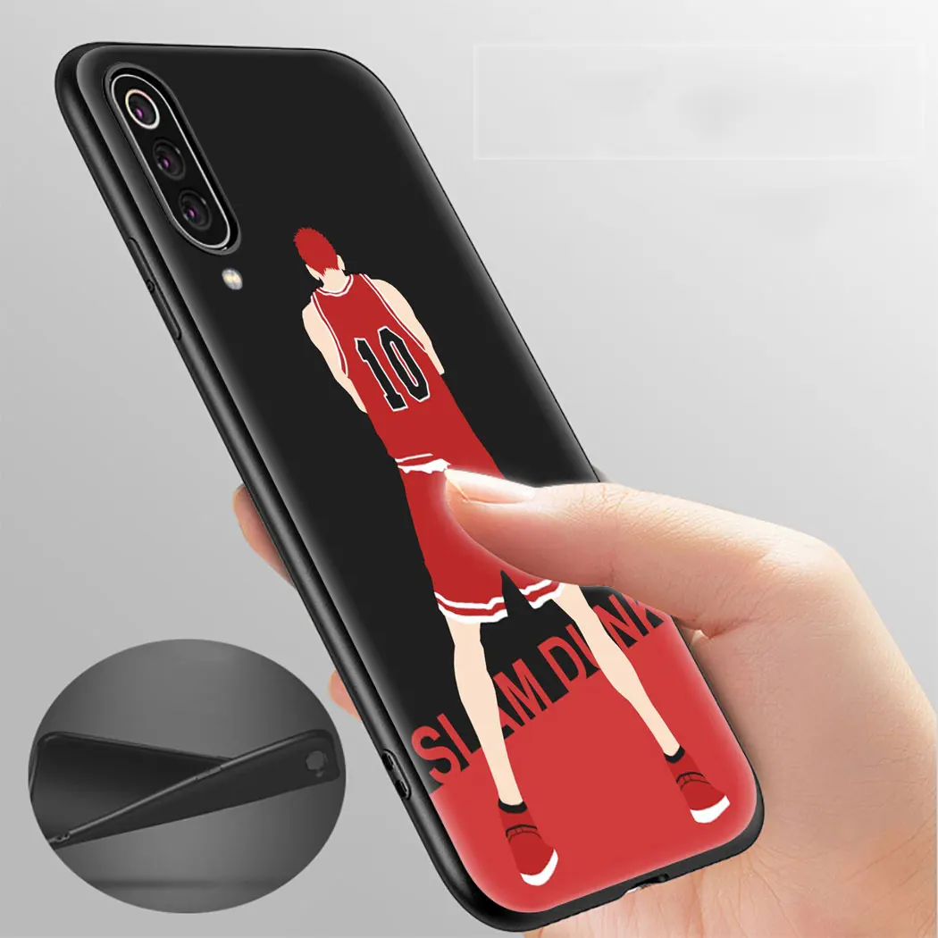 Мягкий чехол для телефона Slam dunk Anime случай Redmi Примечание 4X5 7 K20 6 Pro 5A Prime Go |