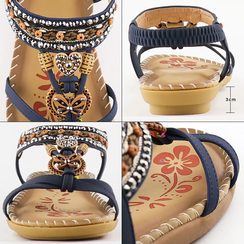 Женские сандалии на платформе Модные летние туфли с закрытым носком пляжные