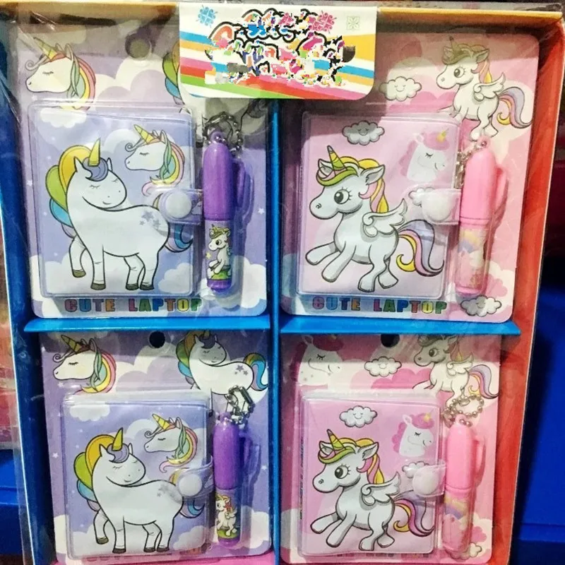 Kawaii блокнот в виде единорога с шариковой ручкой комплекте Дневник для письма